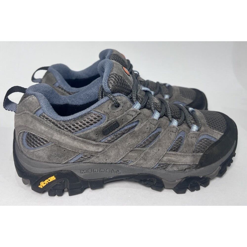 Merrell Moab 2 Waterproof Low Hiking Trail Shoes J06026 Womens Size 8.5 EUC